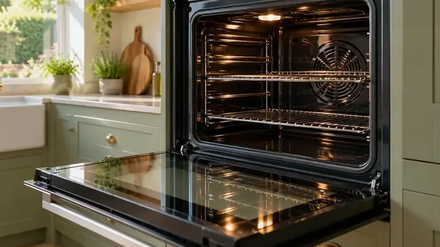 A single oven cleaned inside and out in Fulham